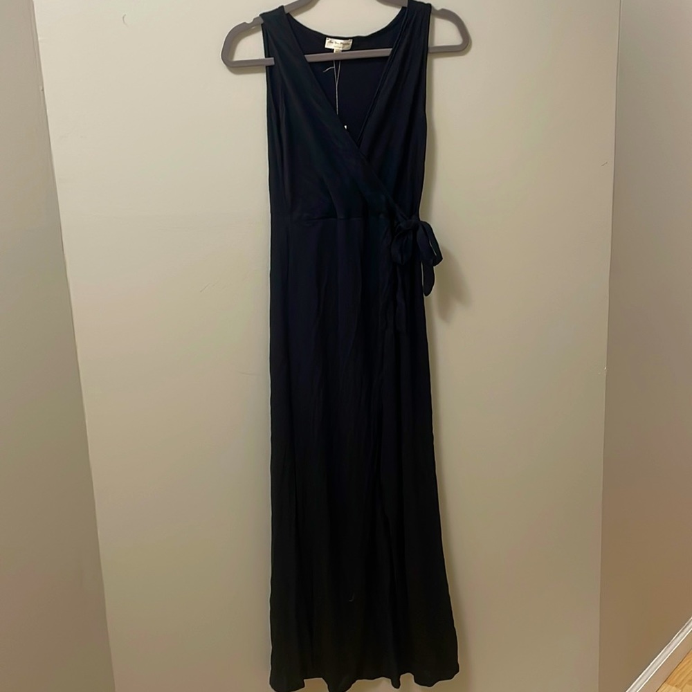 See You Monday Black Maxi Dress